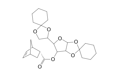 2,3-(Cyclohexylidenedioxy)-5-(2',2'-cyclohexylideneyl-1',3'-dioxalan-4'-yl)tetrahydrofuran-4-yl (R)-bicyclo[2.2.1]hept-5-en-2-carboxylate