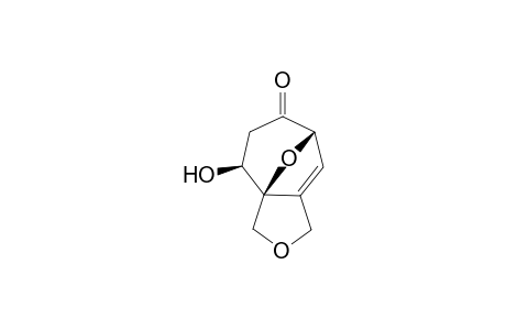 3,11-Dioxa-10.beta.-hydroxytricyclo[5.3.1.0(1,5)]undec-5-en-8-one
