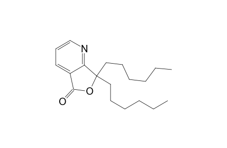 Furo[3,4-b]pyridin-5(7H)-one, 7,7-dihexyl-