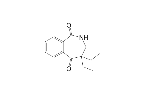 4,4-Diethyl-2,3-dihydro-2-benzazepine-1,5-dione