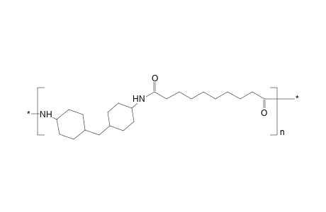 Poly[4,4'-bis(cyclohexylene)methylene sebacamIde]