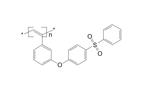 Poly[4-(3-ethynylphenoxy)phenyl phenyl sulfone]
