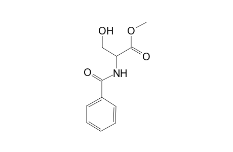 2-Benzamido-3-hydroxy-propionic acid methyl ester