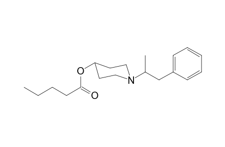 1-(1-Phenylpropan-2-yl)piperidin-4-yl pentanoate