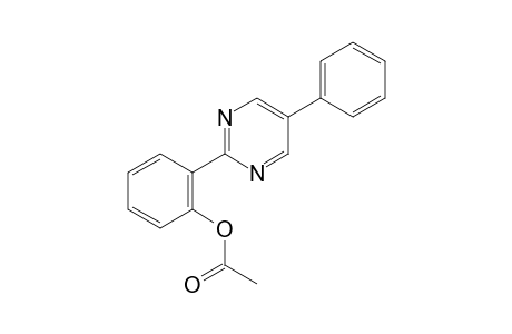 2-(2-acetoxyphenyl)-5-phenylpyrimidine