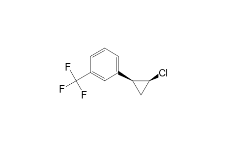 Benzene, 1-(2-chlorocyclopropyl)-3-(trifluoromethyl)-, cis-