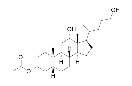 3.alpha.-(Acetoxy)-12.alpha.,24-dihydroxy-5.beta.-cholane