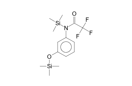 Phenol, N,O-bis(trimethylsilyl)-m-(trifluoroacetylamino)-