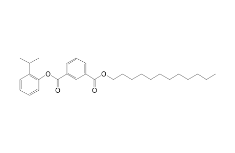 Isophthalic acid, dodecyl 2-isopropylphenyl ester