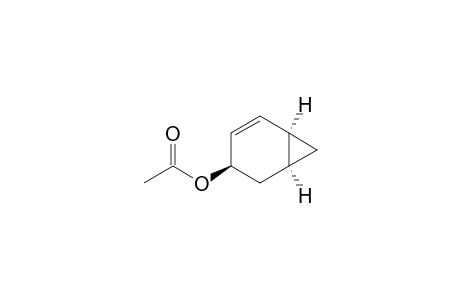 Bicyclo[4.1.0]hept-4-en-3-ol, acetate, (1.alpha.,3.beta.,6.alpha.)-