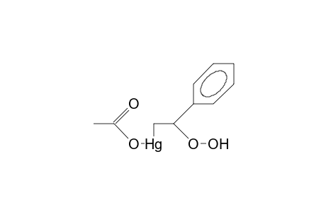 .alpha.-(Acetoxy-mercurio)-benzyl hydroperoxide