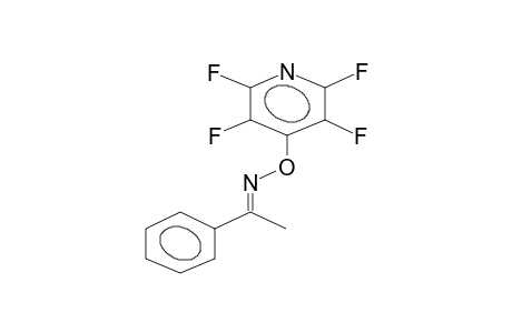 ACETOPHENONOXIME, O-2,3,5,6-TETRAFLUOROPYRID-4-YL ETHER