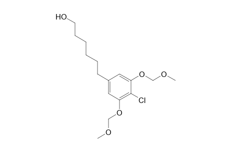 6-(4-chloro-3,5-bis(methoxymethoxy)phenyl)hexan-1-ol