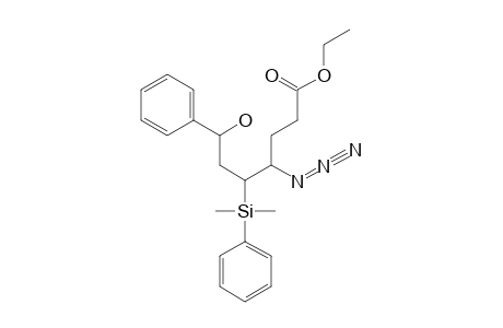 SYN/ANTI-[ETHYL-4-AZIDO-5-[DIMETHYL-(PHENYL)-SILYL]-7-HYDROXY-7-PHENYL-HEPTANOATE]