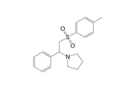 pyrrolidine, 1-[2-[(4-methylphenyl)sulfonyl]-1-phenylethyl]-