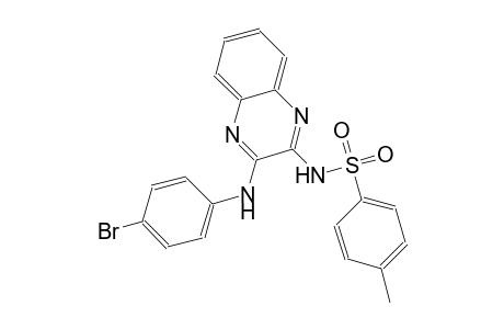 benzenesulfonamide, N-[3-[(4-bromophenyl)amino]-2-quinoxalinyl]-4-methyl-