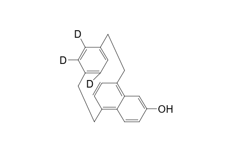 17-Hydroxy-5,7,8-Trideuterio[2.2](1,4)naphthalenoparacyclophane