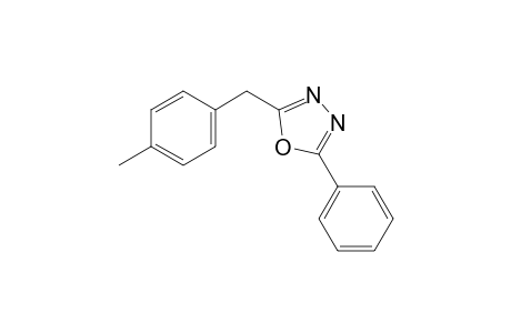 2-(4-Methylbenzyl)-5-phenyl-1,3,4-oxadiazole