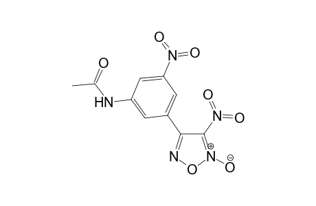 4(3)-[3'-(Acetylamino)-5'-nitrophenyl]-3(4)-nitrofuroxan