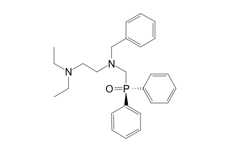 N-Diphenylphosphinylmethyl-N-benzyl-2-(N-diethylamino)ethylamine