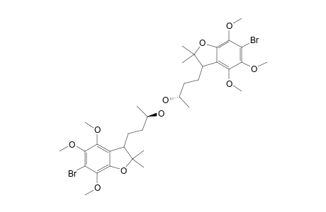 #18;6-BrOMO-3-(3-HYDROXYBUTYL)-4,5,7-TRIMETHOXY-2,2-DIMETHYL-2,3-DIHYDROBENZOFURAN;4-(6-BrOMO-4,5,7-TRIMETHOXY-2,2-DIMETHYL-2,3-DIHYDROBENZOFURAN-3-YL)-BUTAN-6
