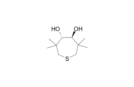 anti-3,3,6,6-Tetramethylthiacycloheptane-4,5-diol