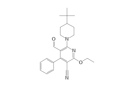 3-Cyano-2-ethoxy-5-formyl-6-(4-tert-butylpiperidino)-4-phenylpyridine