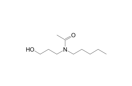 N-(3-hydroxypropyl)-N-pentylacetamide