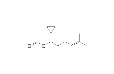 1-Cyclopropyl-5-methyl-4-hexenyl formate