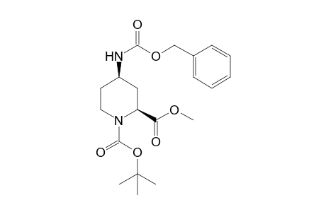 1-tert-Butyl 2-Methyl cis and trans-4-{[(Benzyloxy)carbonyl]amino}piperidine-1,2-dicarboxylate