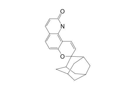 SPIRO-[TRICYCLO-[3,3,1,1(3,7)]-DECANE-2,8'-(8'H)-PYRAN-[2,3-H]-QUINOLIN]-2'-(1'H)-ONE