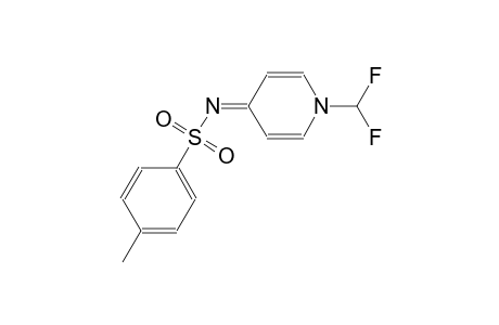 N-(1-(difluoromethyl)-4(1H)-pyridinylidene)-4-methylbenzenesulfonamide