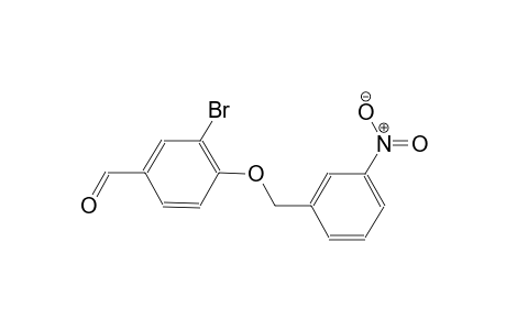 3-bromo-4-[(3-nitrobenzyl)oxy]benzaldehyde