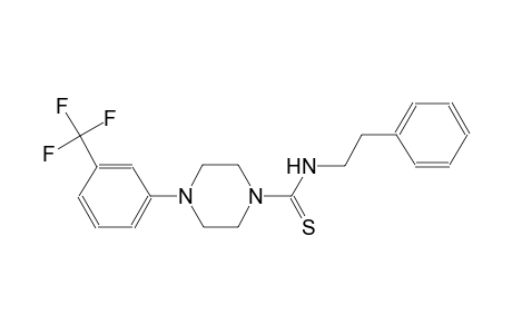 N-(2-phenylethyl)-4-[3-(trifluoromethyl)phenyl]-1-piperazinecarbothioamide