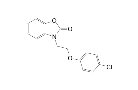2(3H)-benzoxazolone, 3-[2-(4-chlorophenoxy)ethyl]-