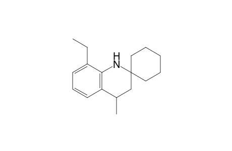 8-Ethyl-4-methyl-spiro[3,4-dihydro-1H-quinoline-2,1'-cyclohexane]