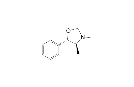 (4S,5S)-3,4-Dimethyl-5-phenyl-1,3-oxazolidine