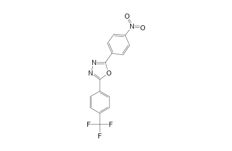 2-(4-TRIFLUOROMETHYLPHENYL)-5-(4-NITROPHENYL)-1,3,4-OXADIAZOLE