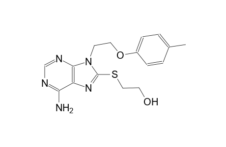 2-[6-Amino-9-(2-p-tolyloxy-ethyl)-9H-purin-8-ylsulfanyl]-ethanol