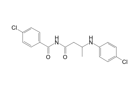 4-Chloro-N-[3-(4-chloro-phenylamino)-butyryl]-benzamide
