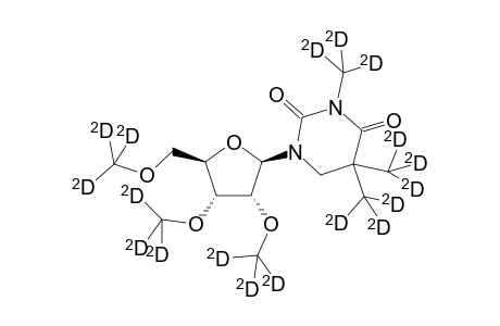 3,5,5,o-2',3',5'-hexa(methyl-D3)dihydrouridine