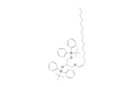 2,3-BIS-TERT.-BUTYLDIPHENYLSILYL-1-O-1'-(Z)-HEXADECENYL-RAC-GLYCEROL