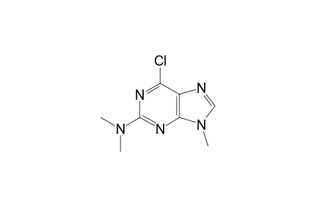 (6-chloro-9-methyl-purin-2-yl)-dimethyl-amine