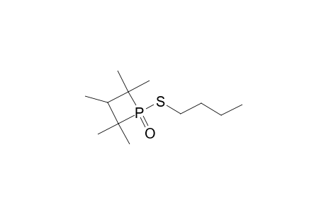 1-(Butylsulfanyl)-2,2,3,4,4-pentamethylphosphetane 1-oxide