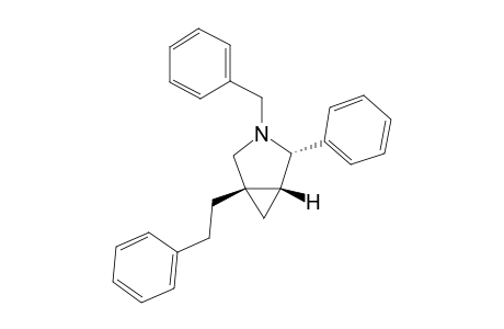 (1S*,4S*,5R*)-3-Benzyl-1-phenethyl-4-phenyl-3-azabicyclo[3.1.0]hexane