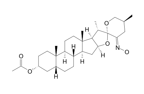 ANTI-23-HYDROXYIMINO-3-EPISARSASAPOGENIN-ACETATE