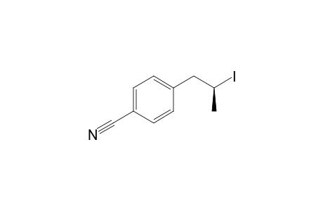 (S)-4-(2-iodopropyl)benzonitrile