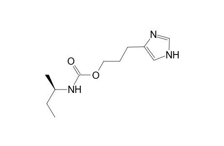 3-(1H-imidazol-5-yl)propyl N-[(1R)-1-methylpropyl]carbamate
