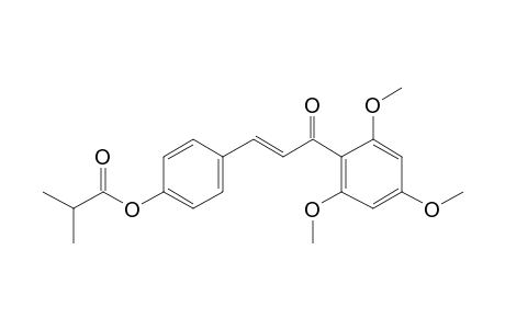 4-Hydroxy-2',4',6'-trimethoxychalcone, 2-methylpropionate