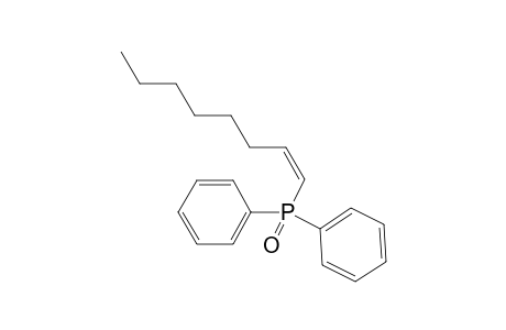 1-DIPHENYLPHOSPHINYL-1-OCTENE;(Z)-ISOMER;MAJOR